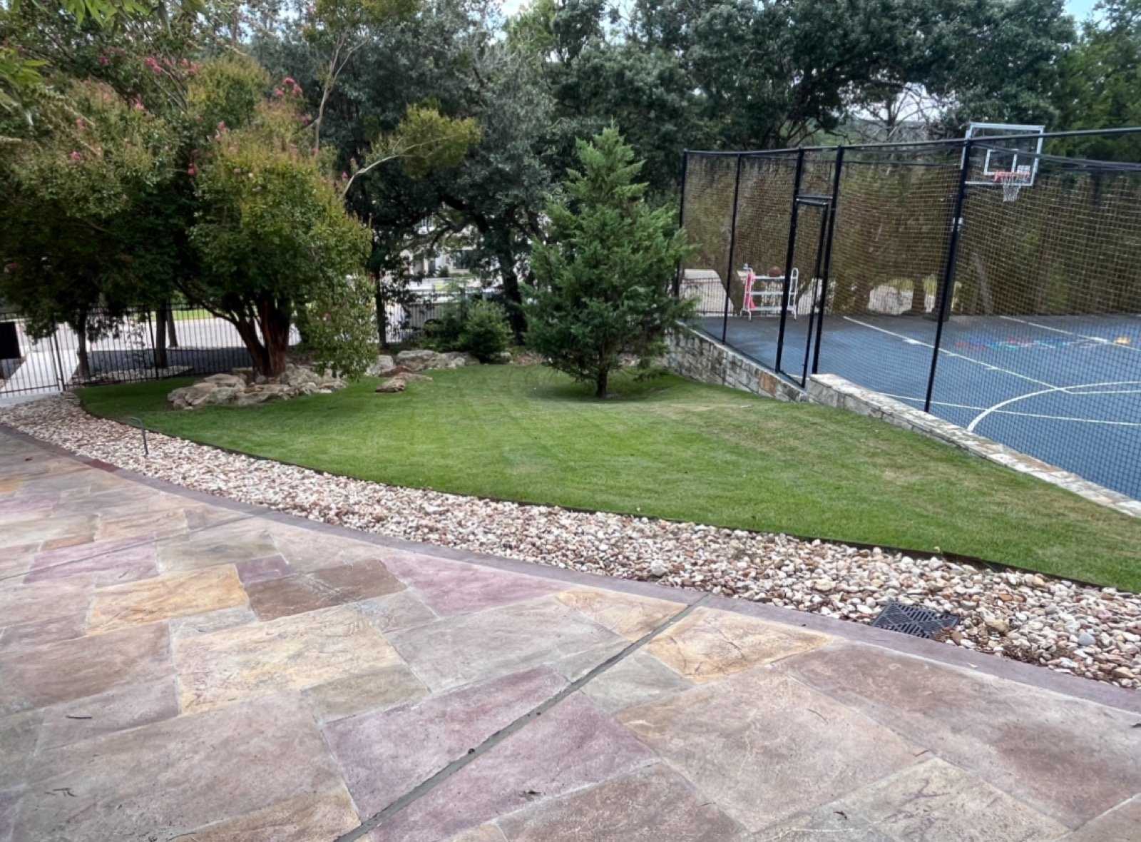 Lawn On landscaping work